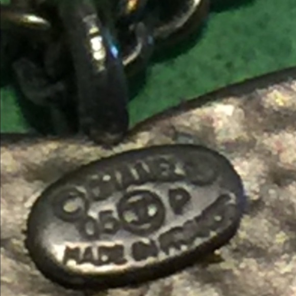 Vintage Chanel Cream Black Diamond Chanel Necklace - Picture 6 of 7